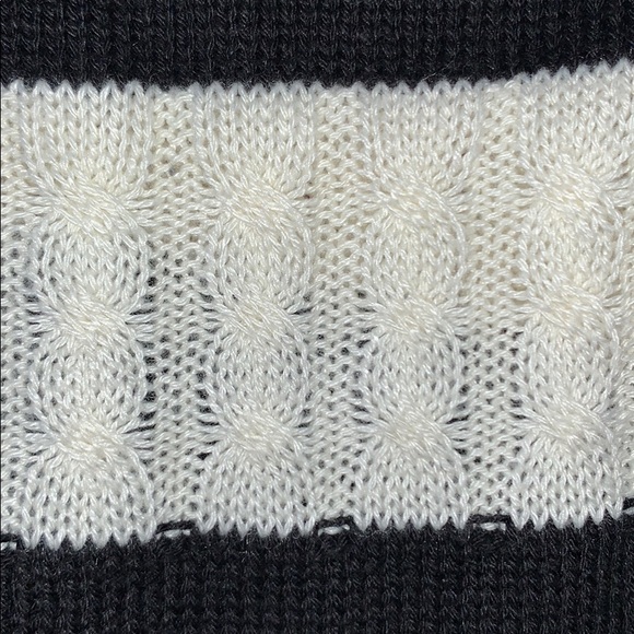 Striped Sweater🖤Black/Ivory by SANCTUARY - Picture 6 of 7